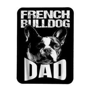 Magnet Flexible Don de chien French Bulldog Papa