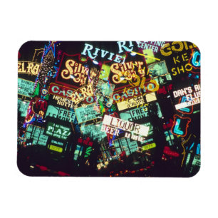 Magnet Flexible Double exposition, panneaux casino, Las Vegas,