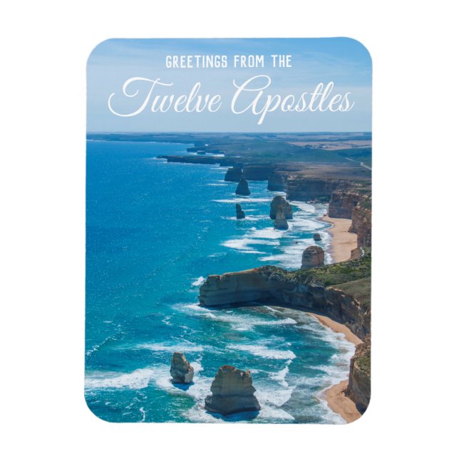 Magnet Flexible Douze Apôtres Great Ocean Road Air Aerial (Vertical)