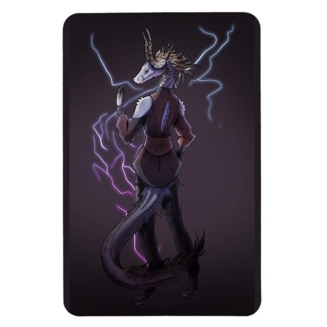 Magnet Flexible Dragon de Foudre (Vertical)