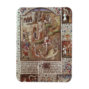 Magnet Flexible Dragons de massacre de St George