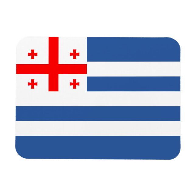 Magnet Flexible Drapeau Adjara Patriotique (Horizontal)