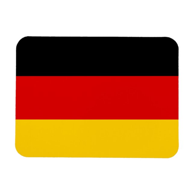 Magnet Flexible Drapeau allemand (Horizontal)