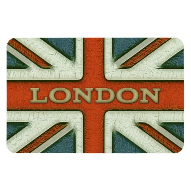 Magnet Flexible Drapeau britannique de Londres (Horizontal)
