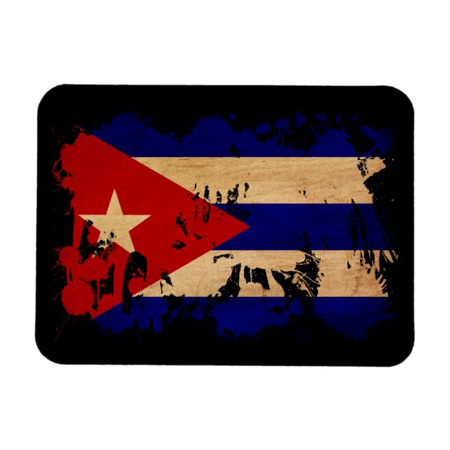 Magnet Flexible Drapeau Cuba (Horizontal)