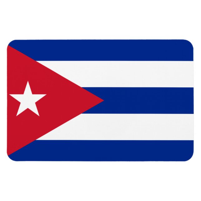 Magnet Flexible Drapeau Cuba (Horizontal)