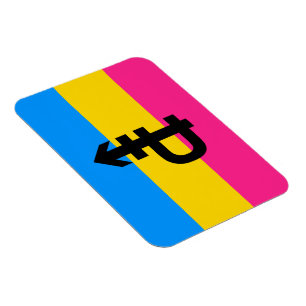 Magnet Flexible Drapeau de fierté pansexuelle