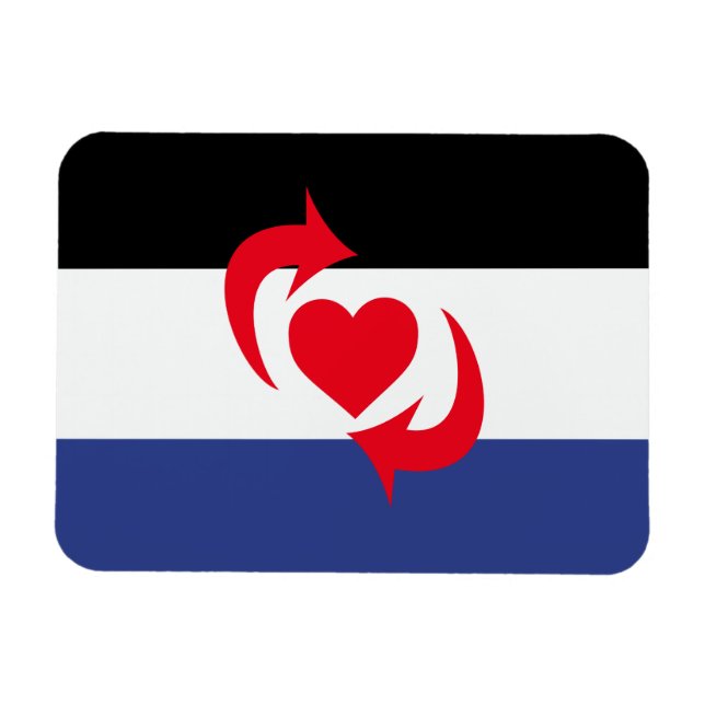 MAGNET FLEXIBLE DRAPEAU DE FILE DE COMMUTATEUR (Horizontal)