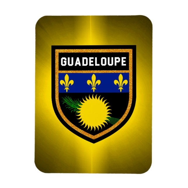 Magnet Flexible Drapeau de Guadeloupe (Vertical)