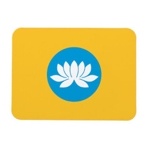 Magnet Flexible Drapeau de Kalmoukie