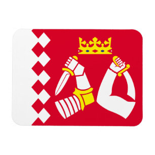 Magnet Flexible Drapeau de Karelia Nord