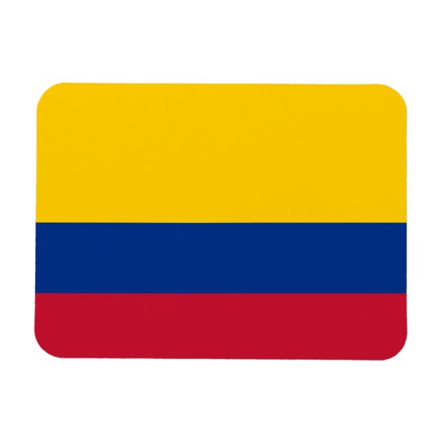 Magnet Flexible Drapeau de la Colombie (Horizontal)