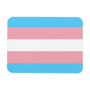 Magnet Flexible Drapeau de la fierté transgenre - LGBT Rainbow