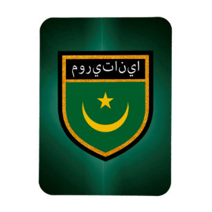 Magnet Flexible Drapeau de la Mauritanie