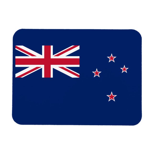 Magnet Flexible Drapeau de la Nouvelle-Zélande (Horizontal)