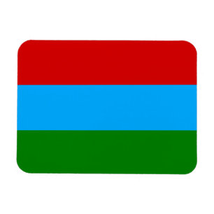 Magnet Flexible Drapeau de la République de Carélie