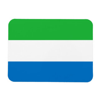 Magnet Flexible Drapeau de la Sierra Leone