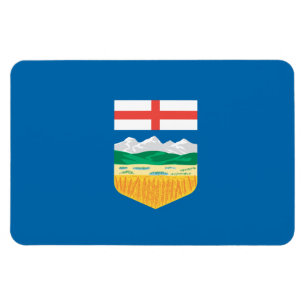 Magnet Flexible Drapeau de l'Alberta