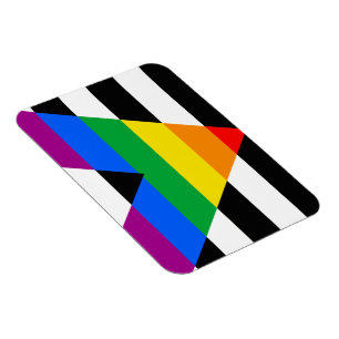 Magnet Flexible Drapeau de l'allié LGBTQ+