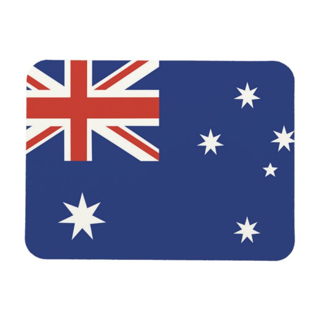 Magnet Flexible Drapeau de l'Australie (Horizontal)