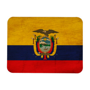 Magnet Flexible Drapeau de l'Equateur