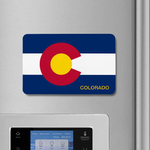Magnet Flexible Drapeau de l'État du Colorado