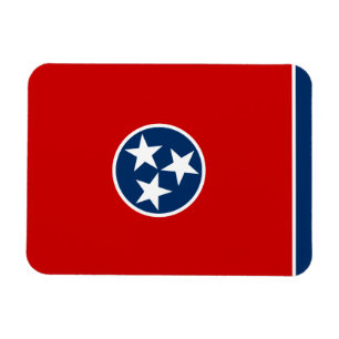 Magnet Flexible Drapeau de l'État du Tennessee