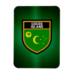 Magnet Flexible Drapeau de l'île Cocos