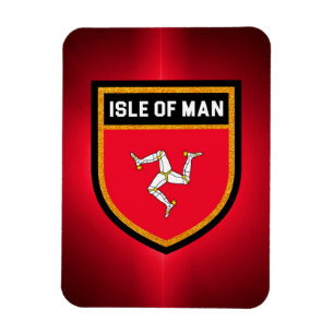 Magnet Flexible Drapeau de l'île de Man