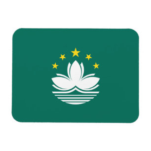 Magnet Flexible Drapeau de Macao