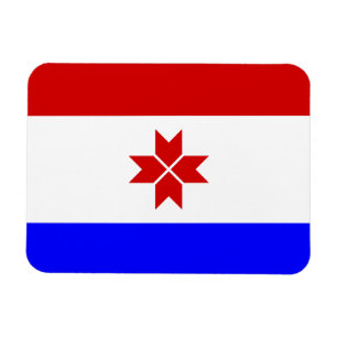 Magnet Flexible Drapeau de Mordovie