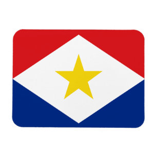 Magnet Flexible Drapeau de Saba
