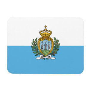 Magnet Flexible Drapeau de Saint-Marin