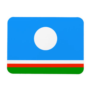 Magnet Flexible Drapeau de Sakha