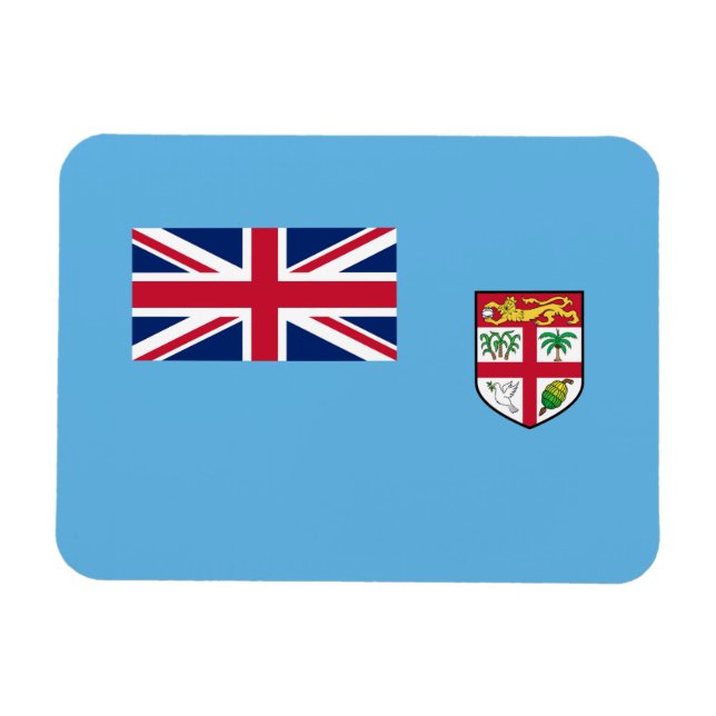 Magnet Flexible Drapeau des Fidji (Horizontal)