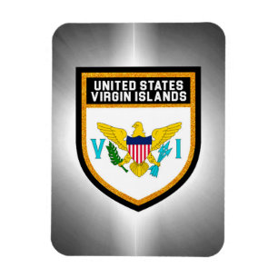 Magnet Flexible Drapeau des îles Vierges américaines