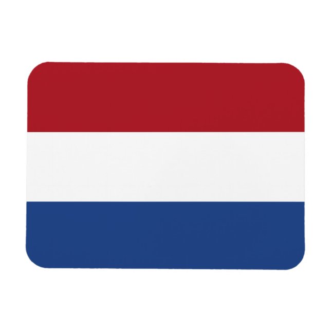 Magnet Flexible Drapeau des Pays-Bas (Horizontal)