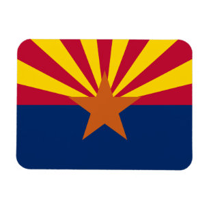 Magnet Flexible Drapeau d'État de l'Arizona