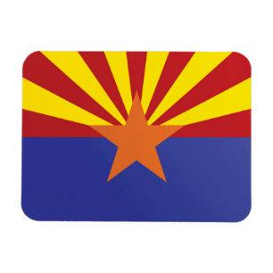 Magnet Flexible Drapeau d'État de l'Arizona, États-Unis