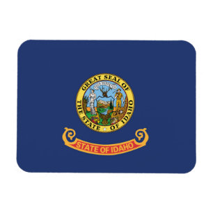 Magnet Flexible Drapeau d'État de l'Idaho, États-Unis
