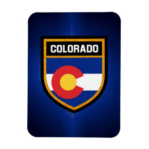 Magnet Flexible Drapeau du Colorado