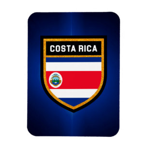 Magnet Flexible Drapeau du Costa Rica