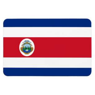 Magnet Flexible Drapeau du Costa Rica
