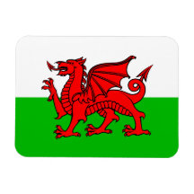 Drapeau du dragon rouge gallois du Pays de Galles