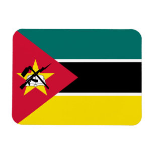 Magnet Flexible Drapeau du Mozambique