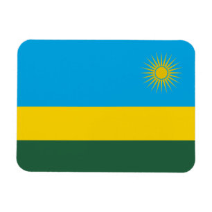 Magnet Flexible Drapeau du Rwanda