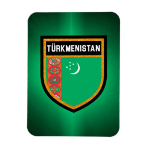 Magnet Flexible Drapeau du Turkménistan