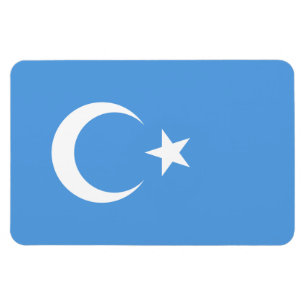 Magnet Flexible Drapeau est de Turkestan Uyghur