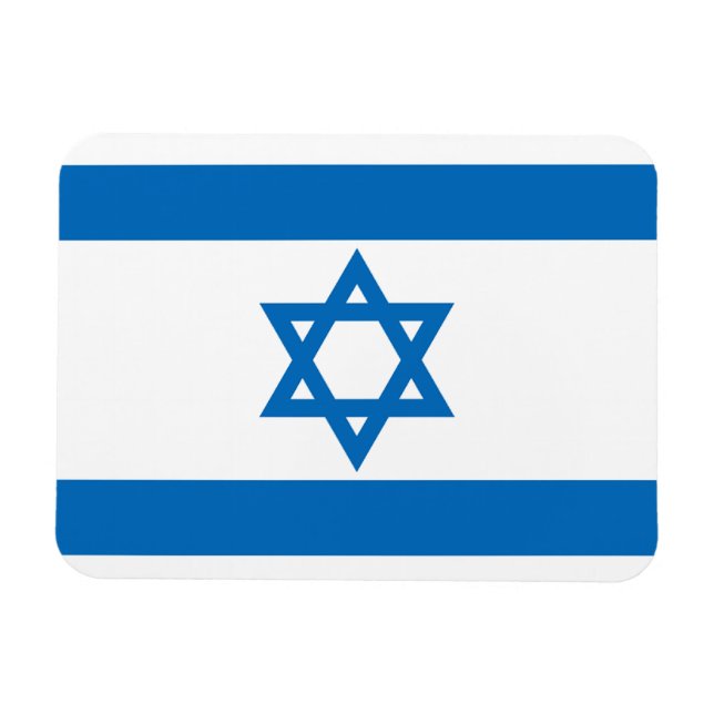 Magnet Flexible Drapeau Israël (Horizontal)