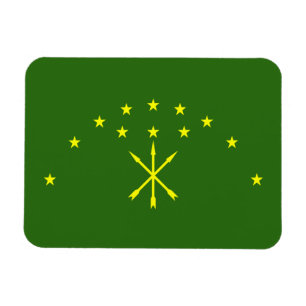 Magnet Flexible Drapeau patriotique d'Adyguée